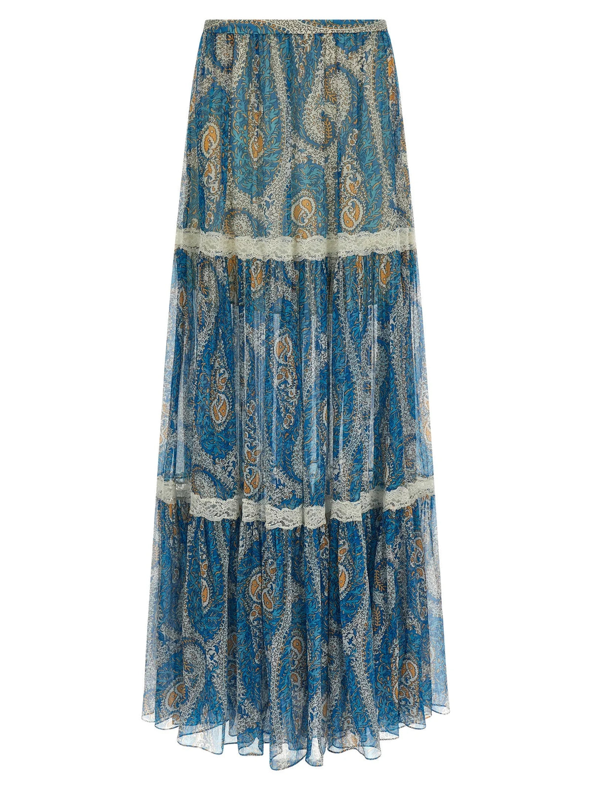 Etro Blue Silk Mini Skirt - IT42
