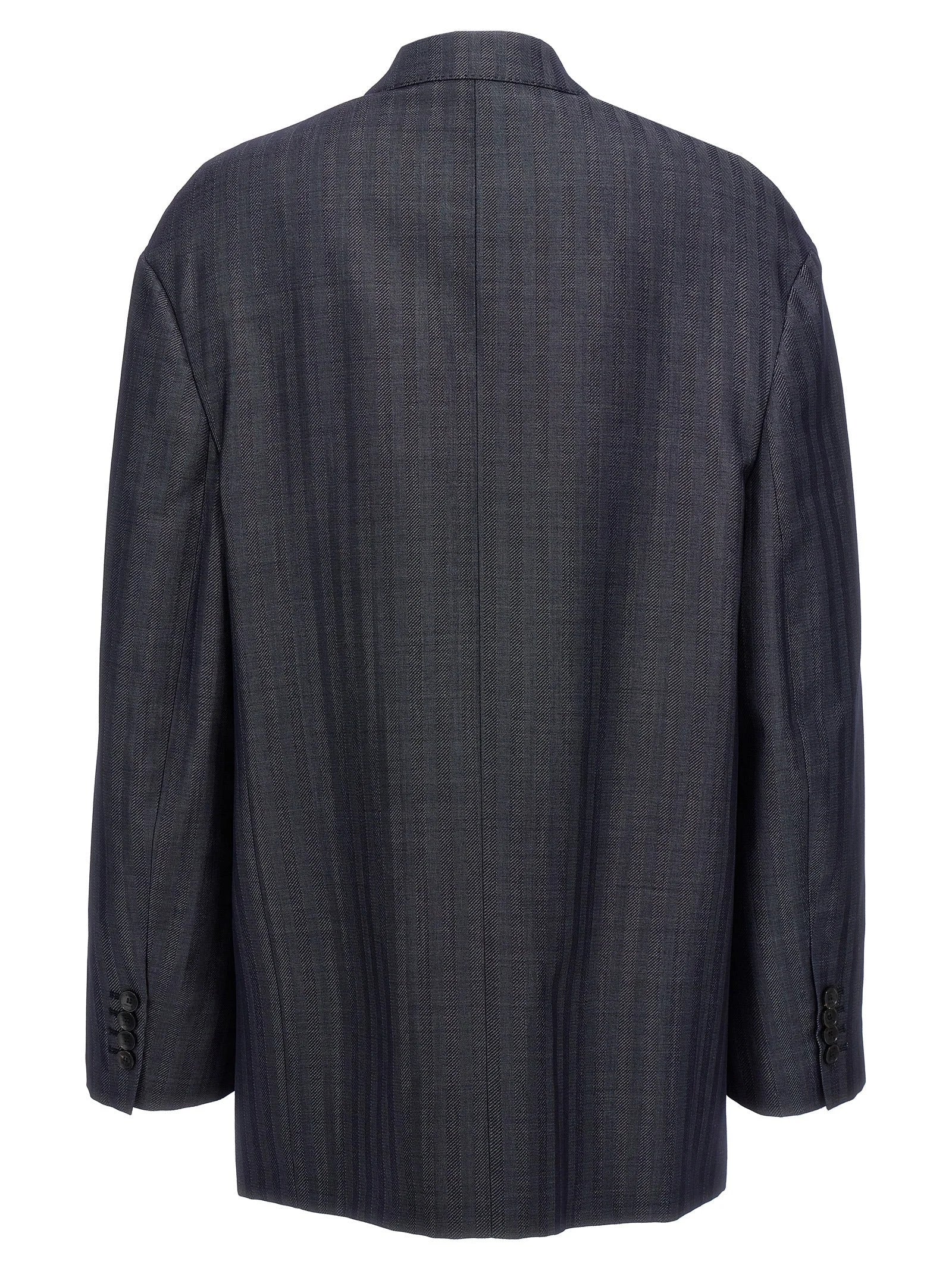 Etro Blue Wool Blazer - IT38