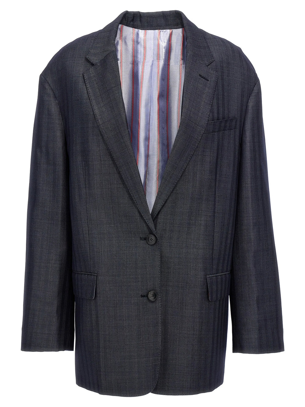 Etro Blue Wool Blazer - IT38
