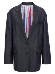 Etro Blue Wool Blazer - IT38