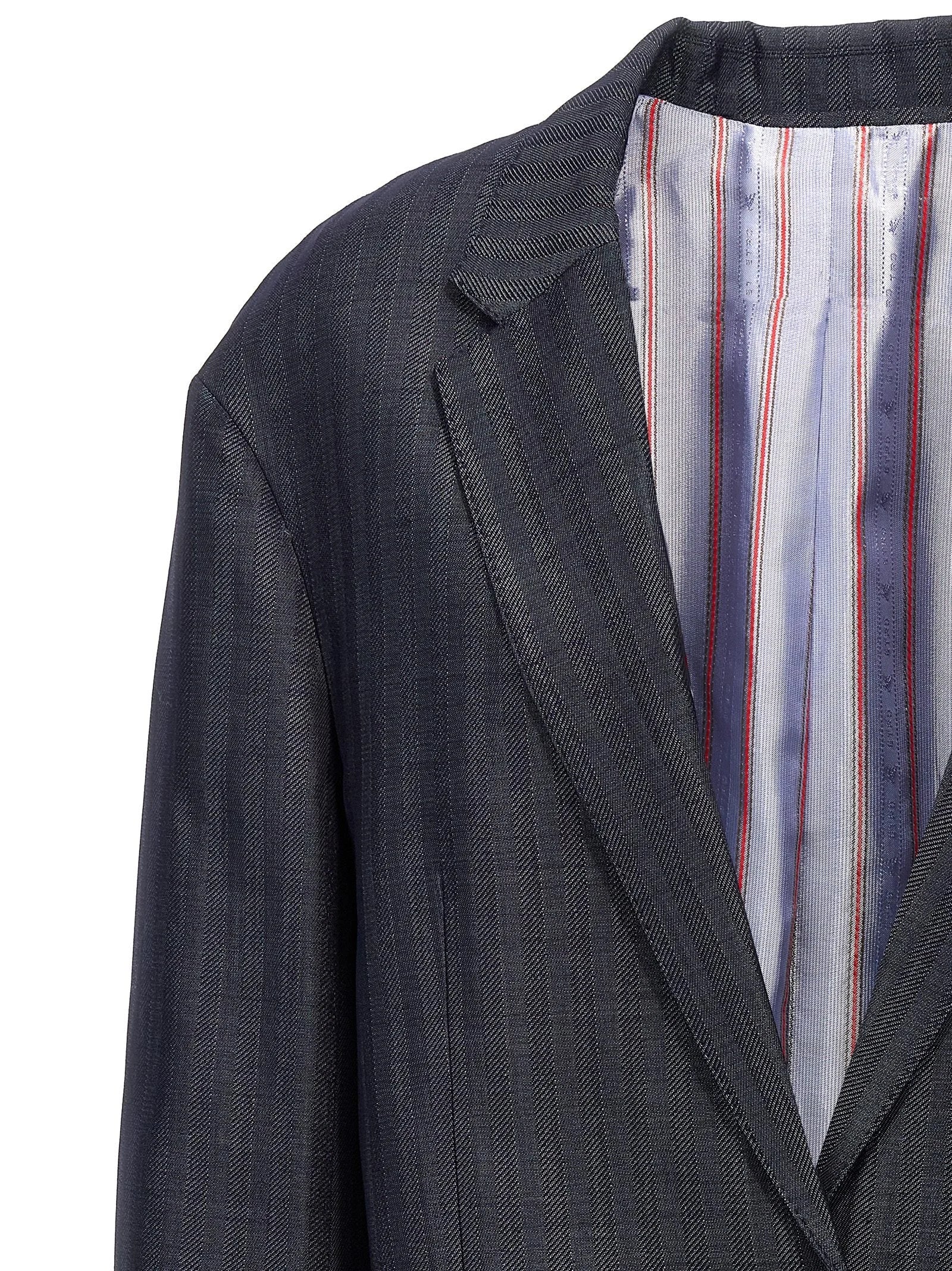 Etro Blue Wool Blazer - IT38