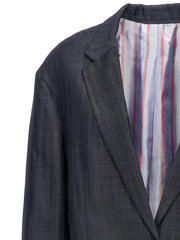 Etro Blue Wool Blazer - IT38