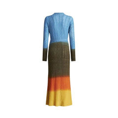 Etro Blue Wool Casual Dress - 42