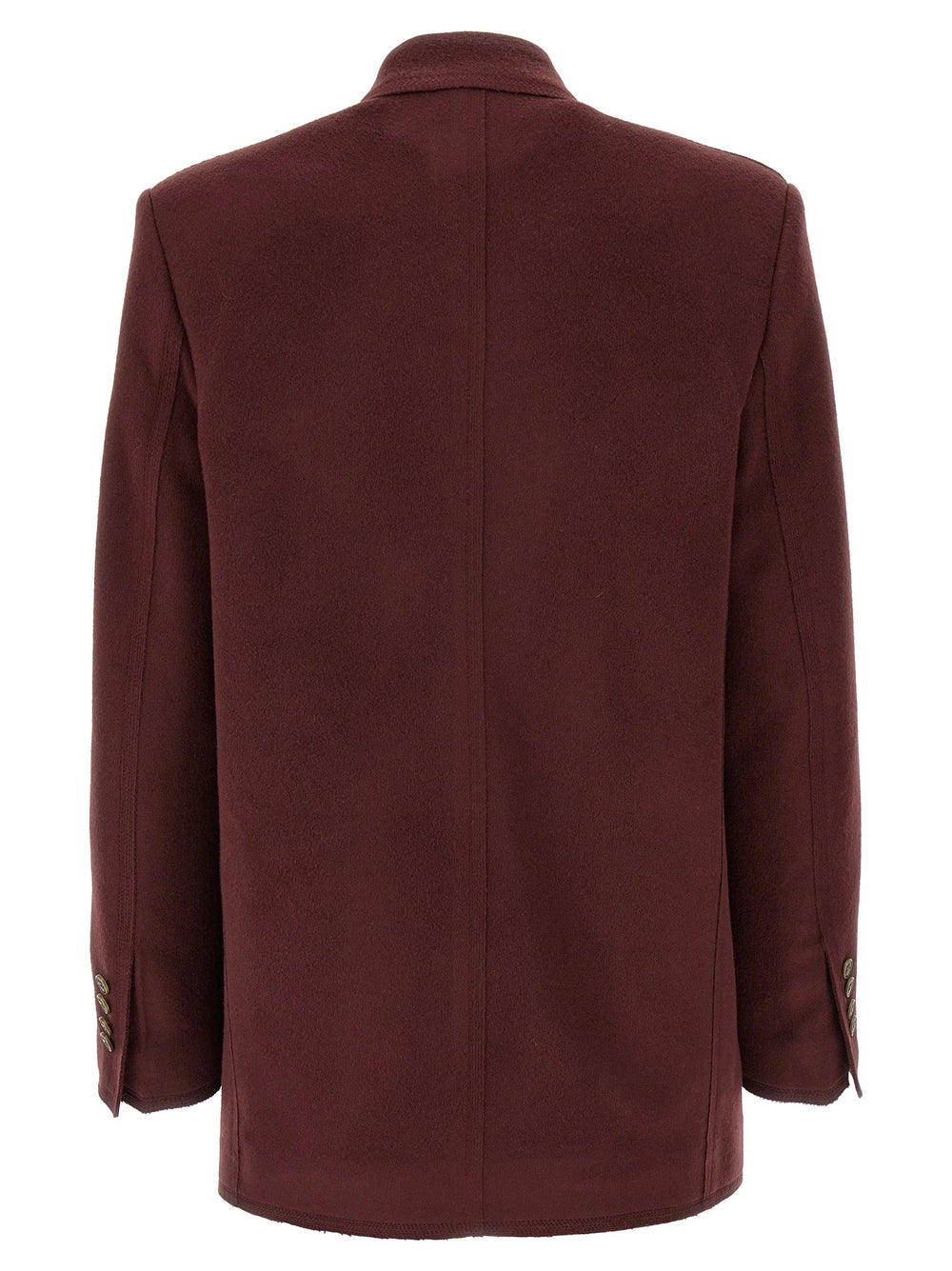 Etro Bordeaux Wool Blazer - IT36 | S