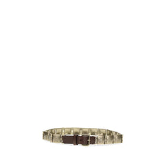 Etro Brown Calf Leather Bos Taurus Regular Belt - L