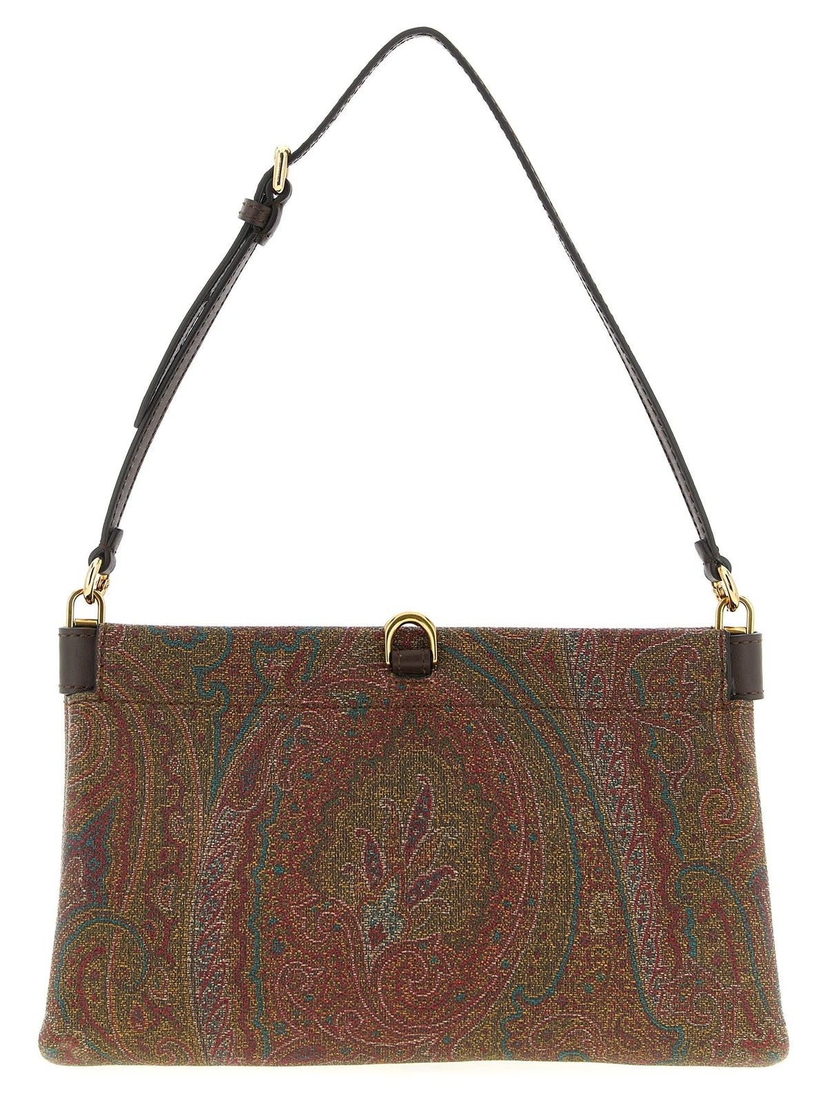 Etro Brown Pvc Clutch Bag