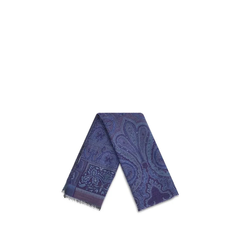 Etro jacquard wool and silk Scarf - Scarves & Shawls