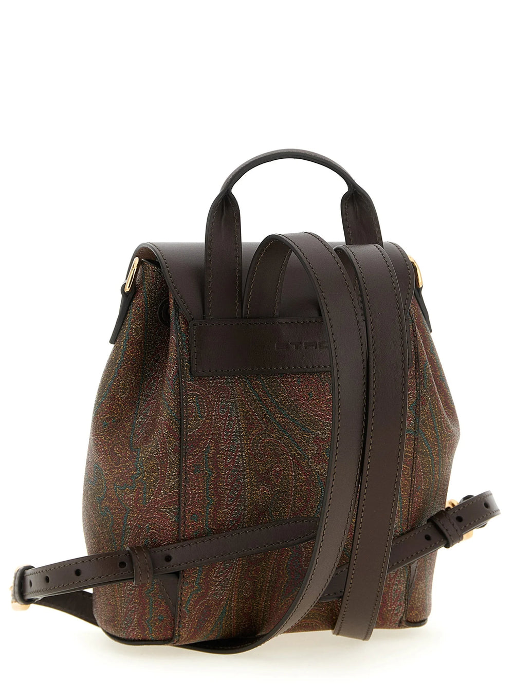 Etro Multicolor Cotton Backpack