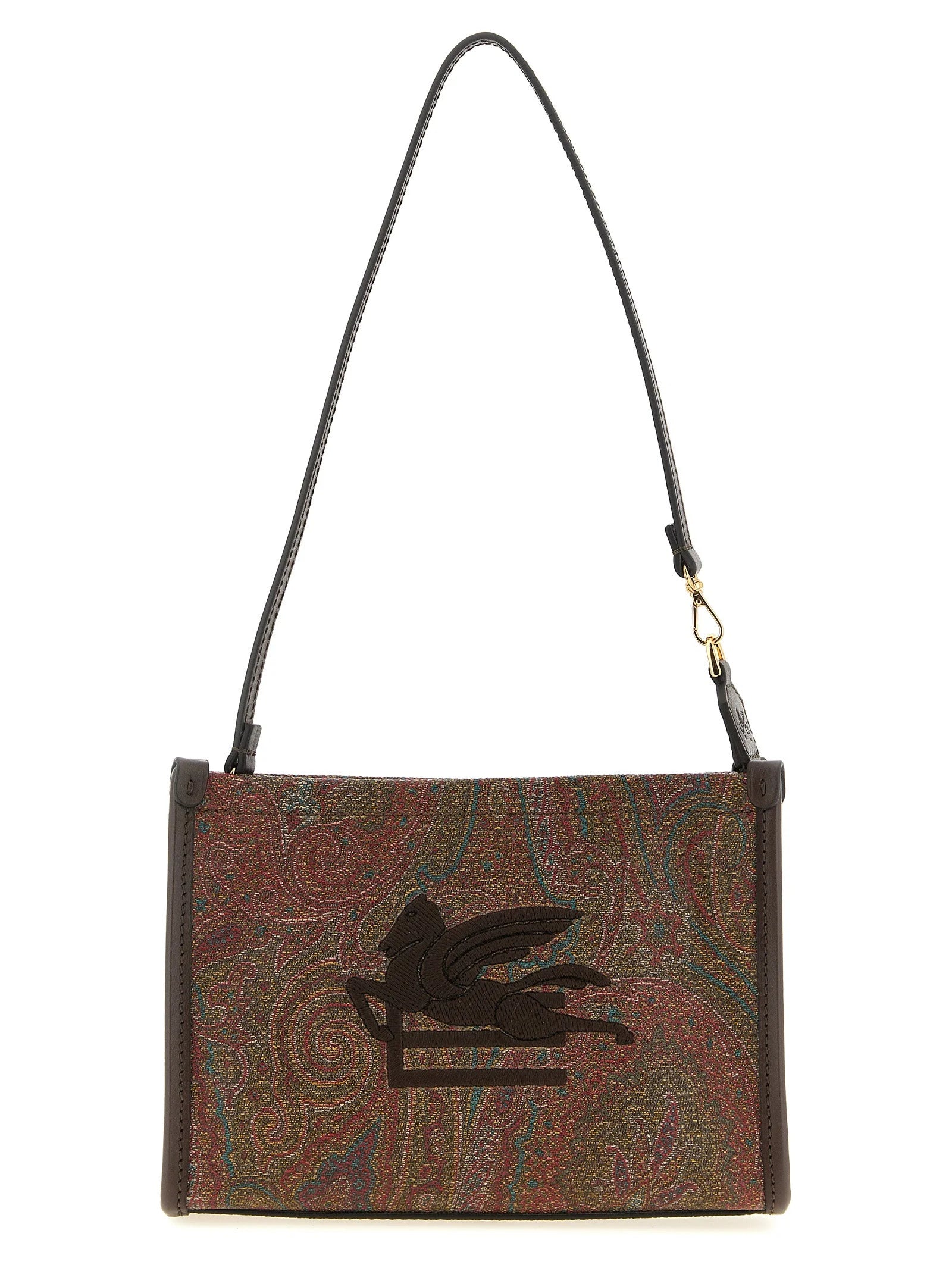 Etro Multicolor Cotton Clutch Bag