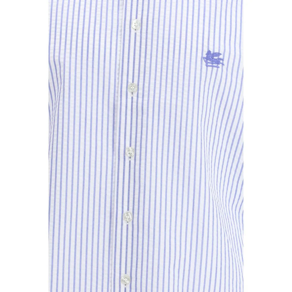 Etro Multicolor Cotton Dress Shirt