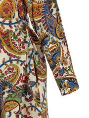 Etro Multicolor Cotton Midi Dress - IT46