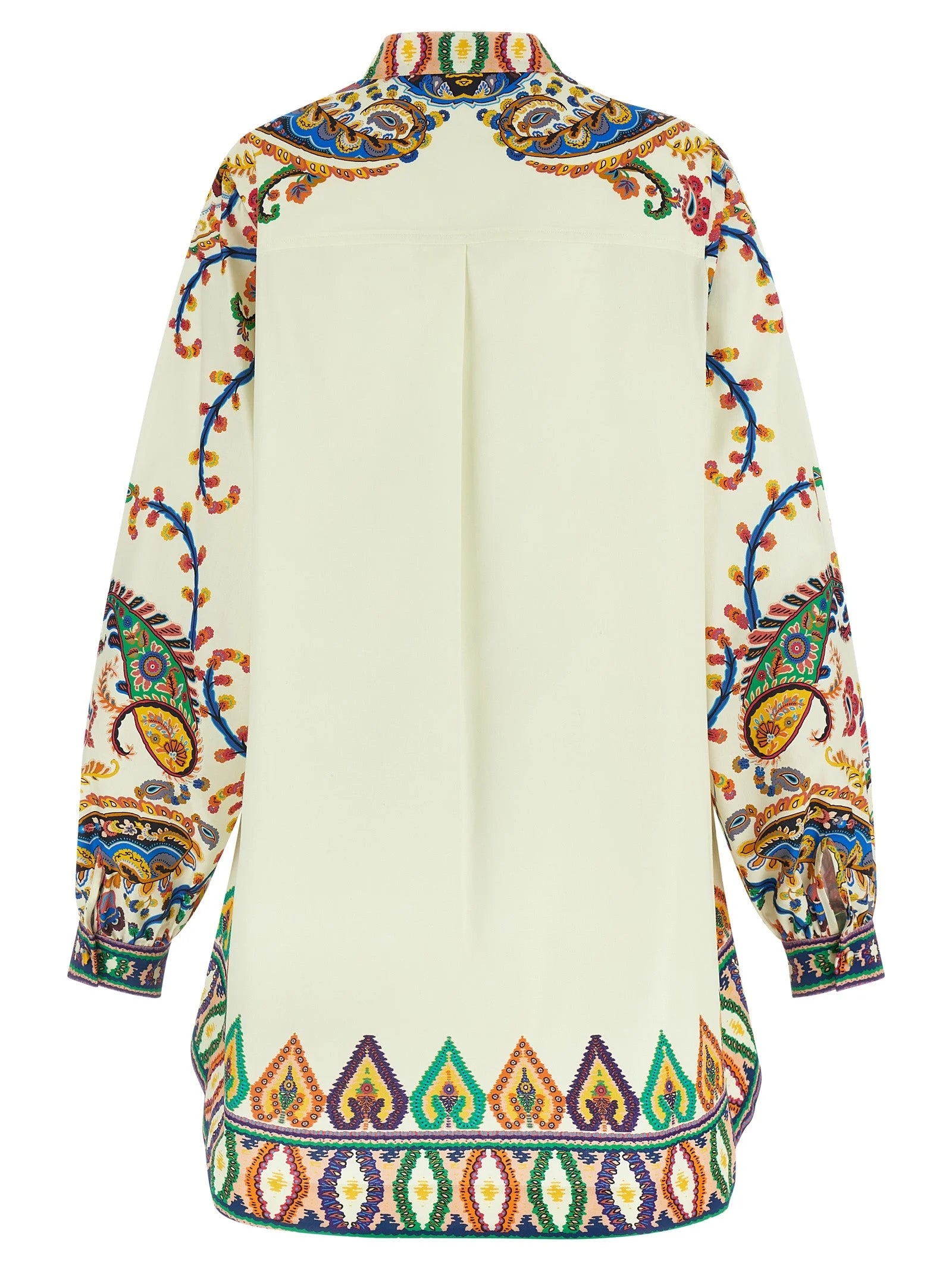 Etro Multicolor Cotton Short Dress
