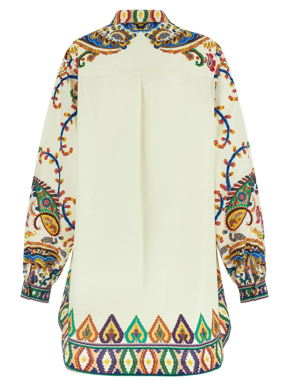 Etro Multicolor Cotton Short Dress