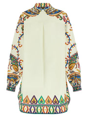 Etro Multicolor Cotton Short Dress