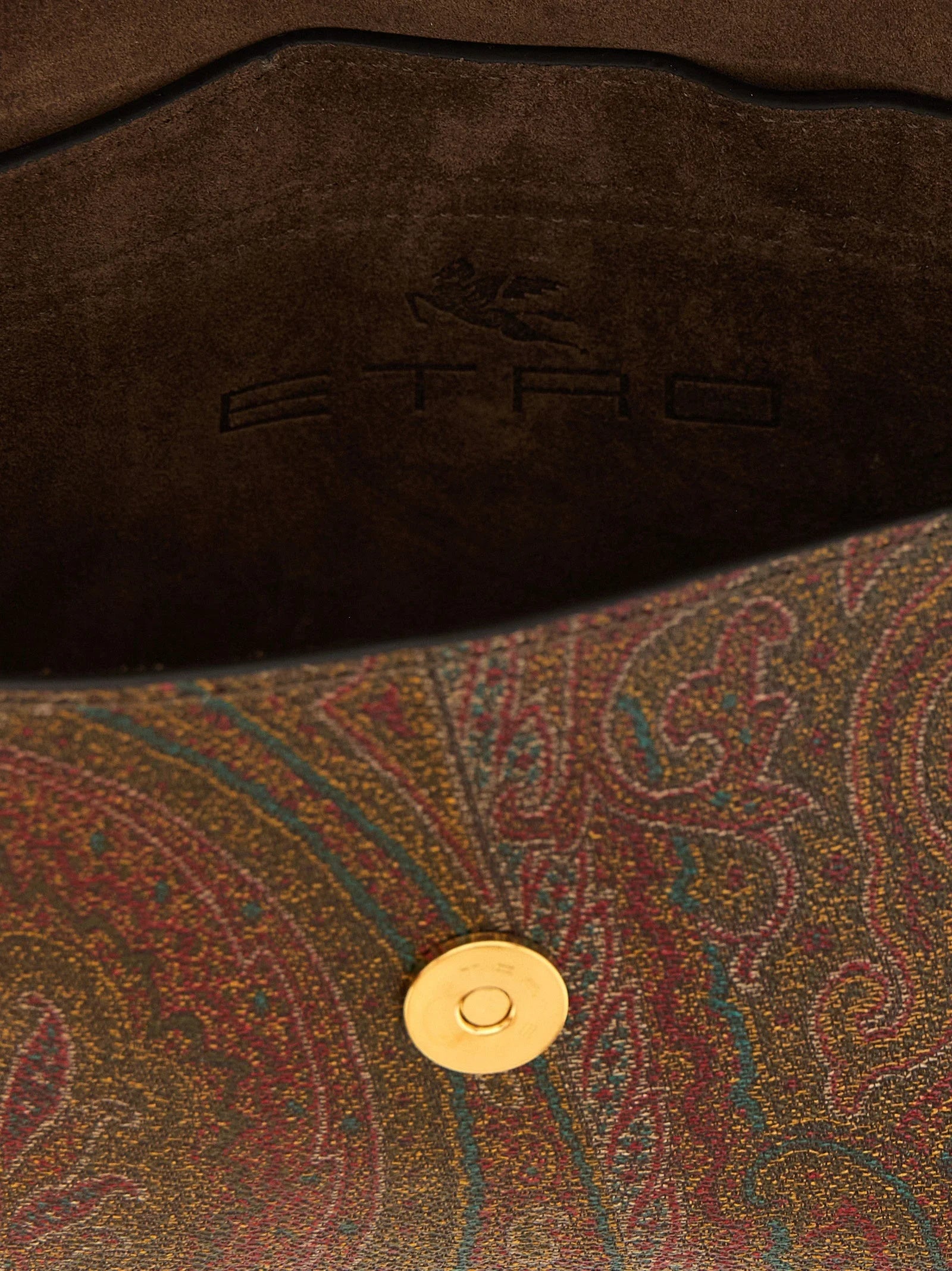 Etro Multicolor Cotton Shoulder Bag