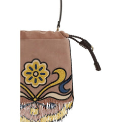 Etro Multicolor Goatskin Shoulder Bag