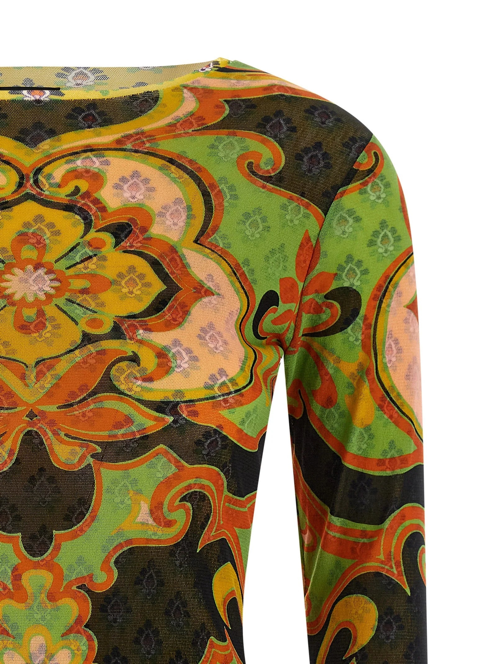 Etro Multicolor Polyamide Cardigan - IT42
