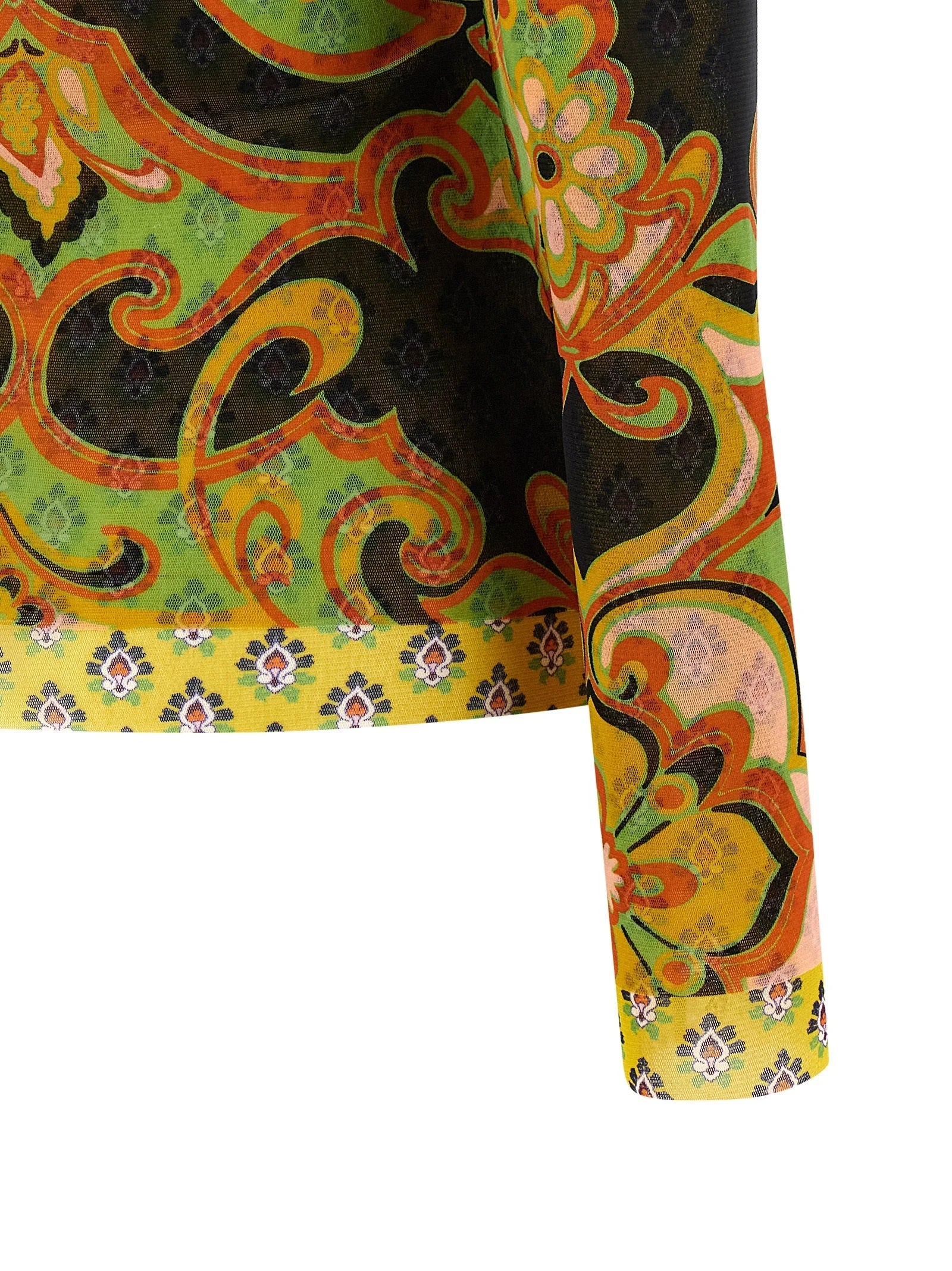 Etro Multicolor Polyamide Cardigan - IT42