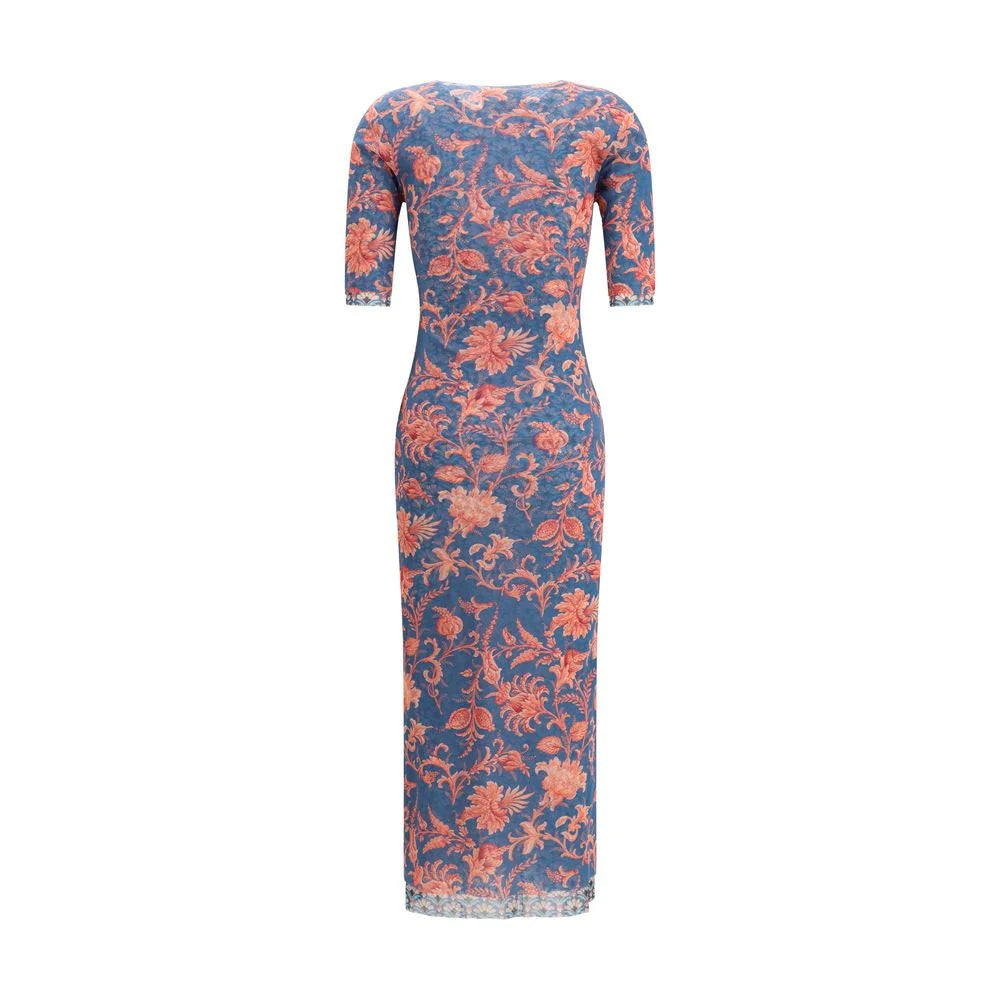 Etro Multicolor Polyamide Casual Dress