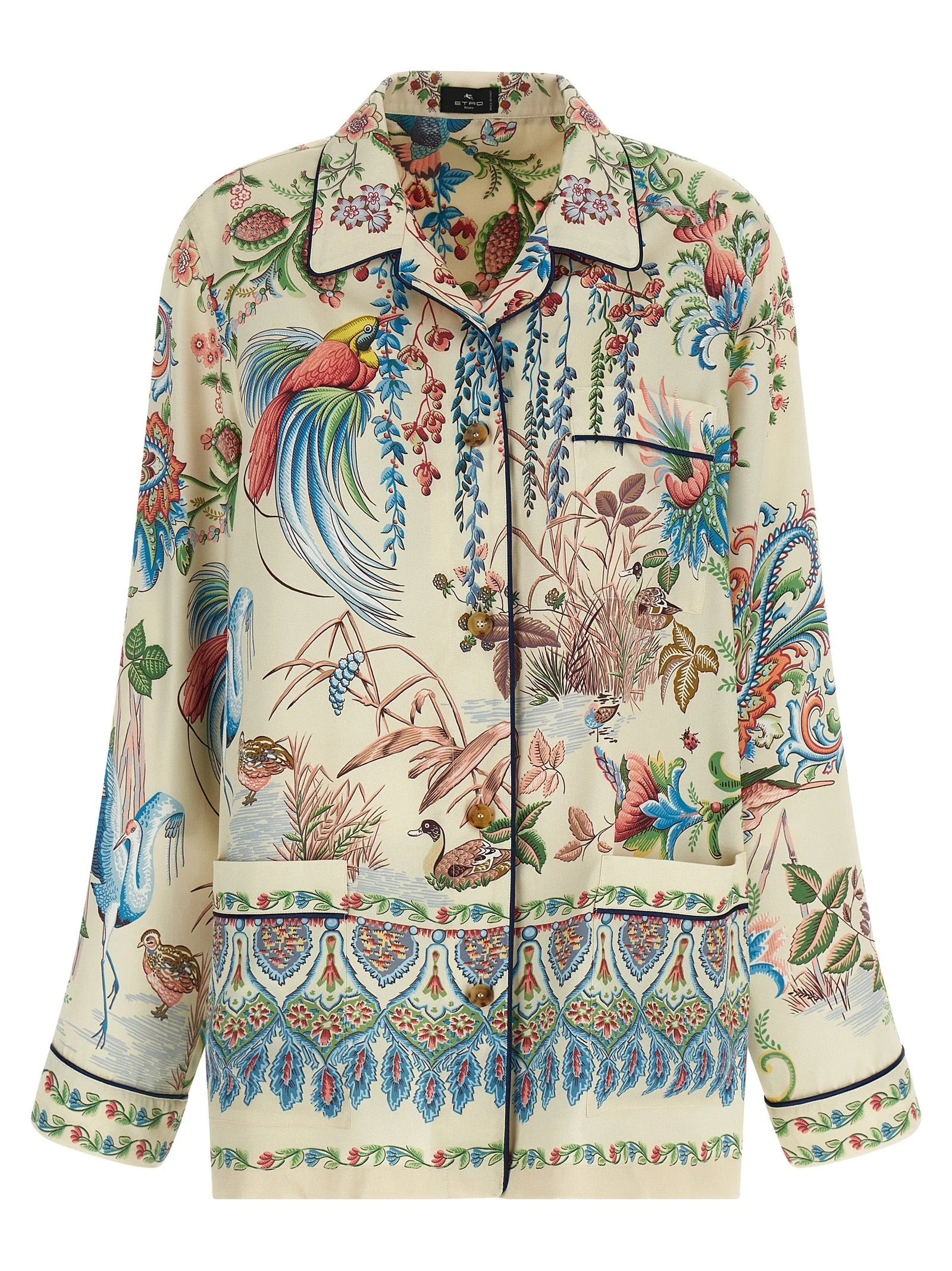 Etro Multicolor Polyester Blouse - IT40