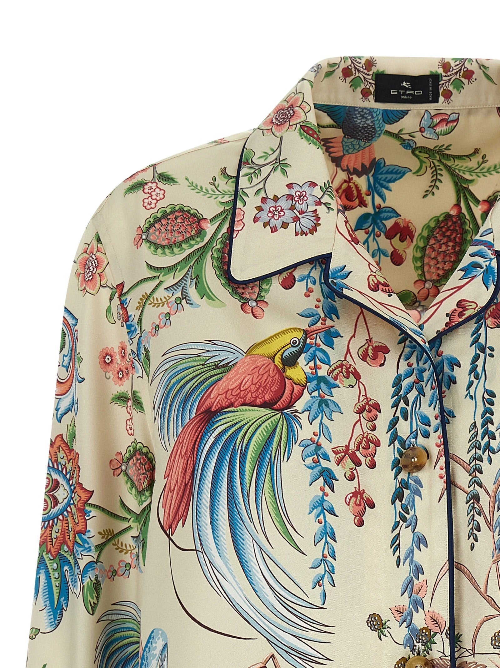 Etro Multicolor Polyester Blouse - IT40