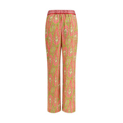 Etro Multicolor Polyester Pants