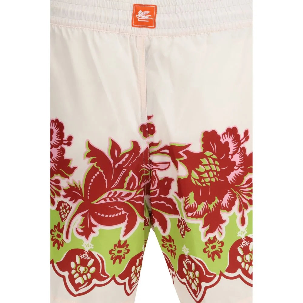 Etro Multicolor Polyester Shorts