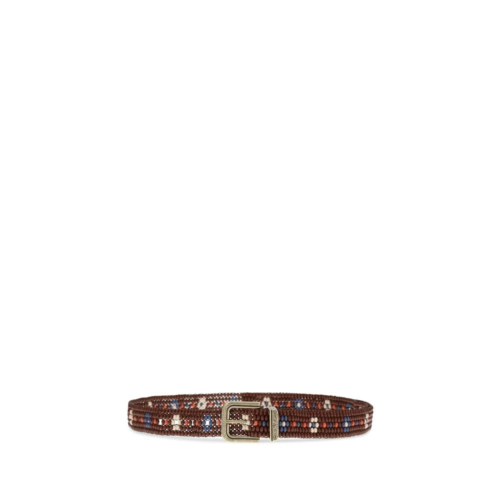 Etro Multicolor Resin Regular Belt - M