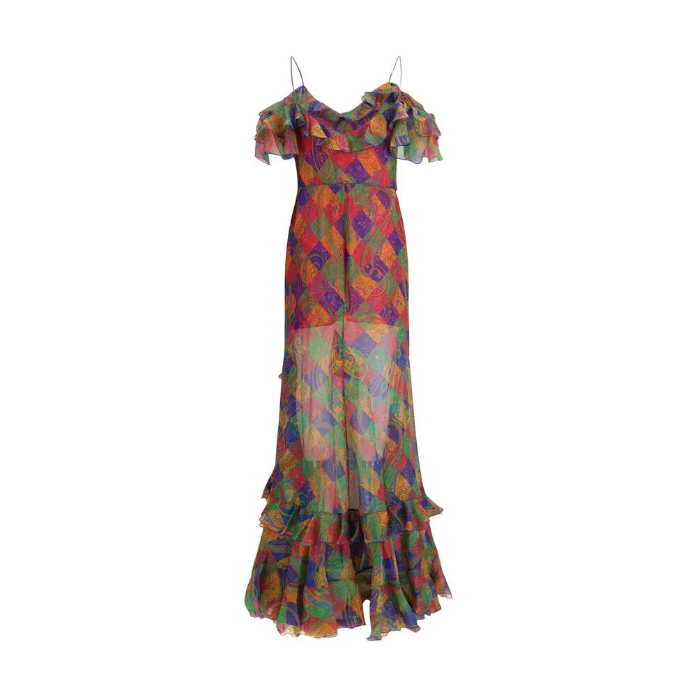 Etro Multicolor Silk Casual Dress - IT40 | M