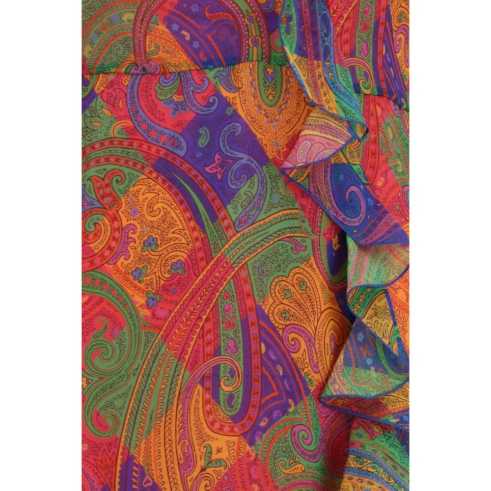 Etro Multicolor Silk Casual Dress - IT40 | M