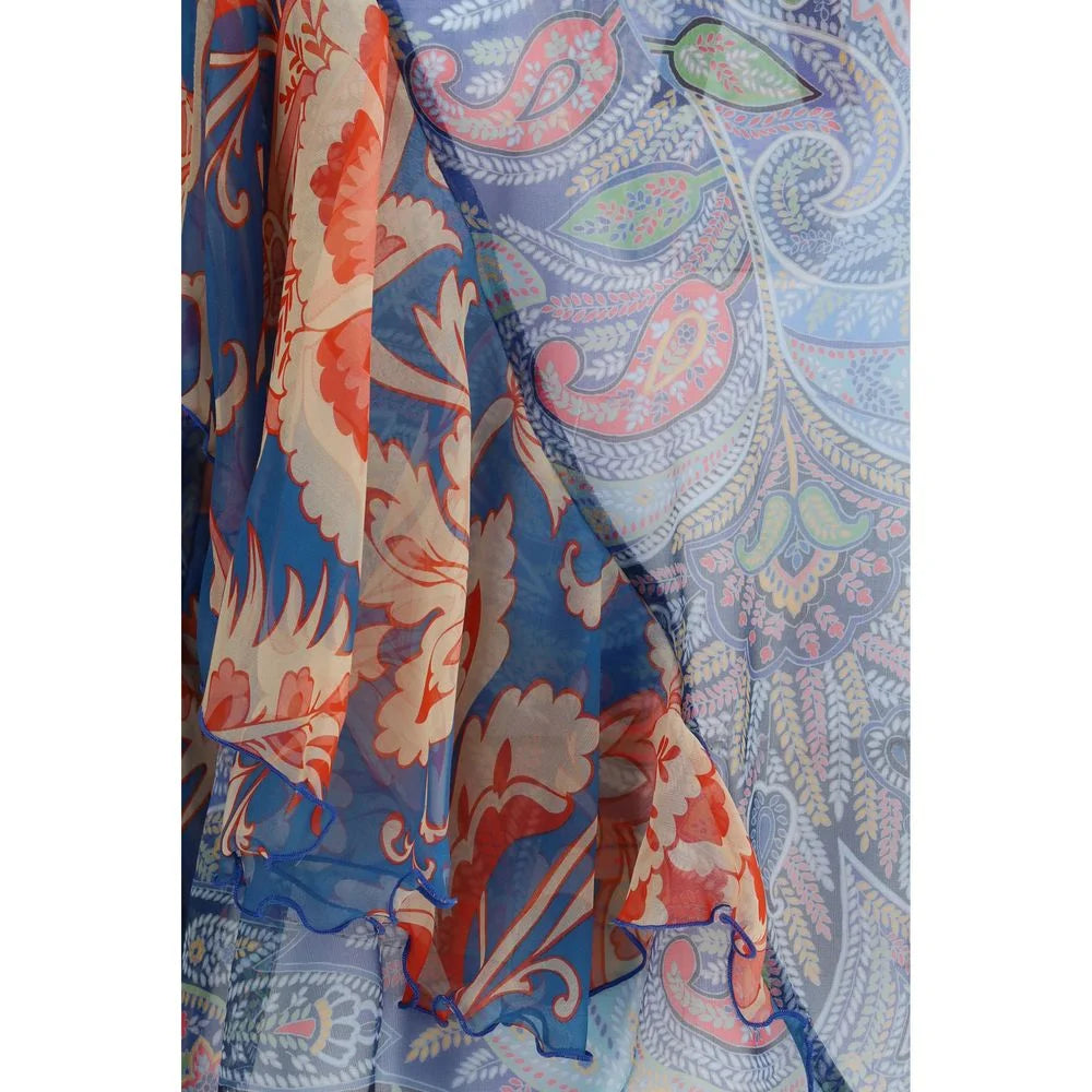 Etro Multicolor Silk Pattern Shirt