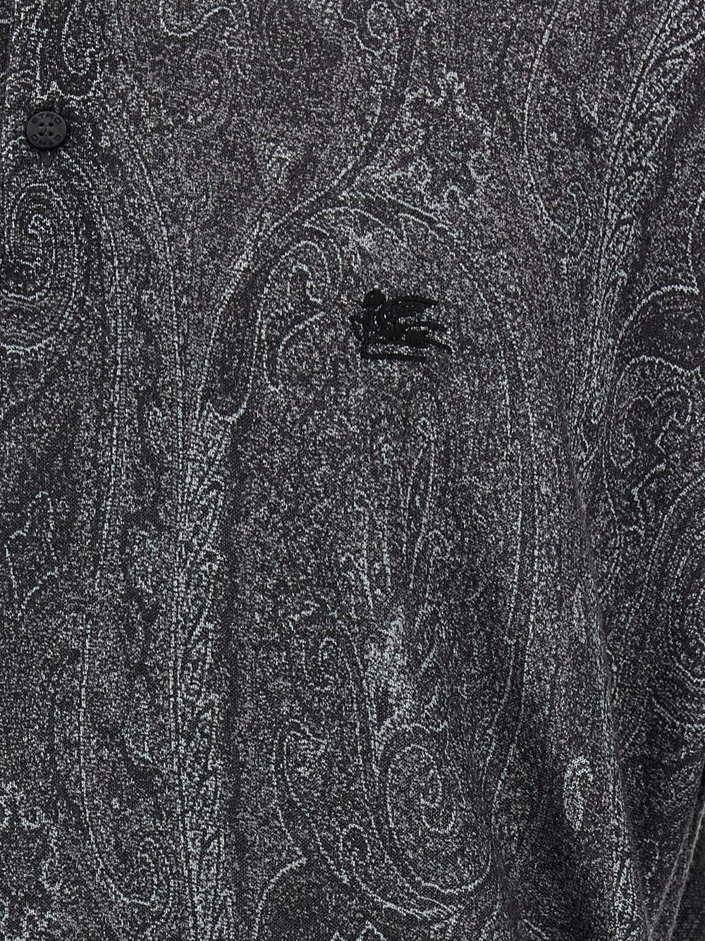 Etro Multicolor Silk Polo Shirt