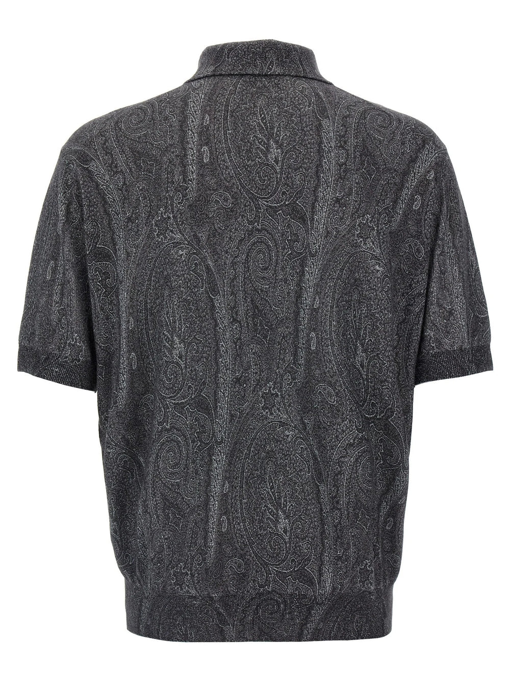 Etro Multicolor Silk Polo Shirt