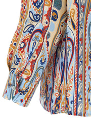 Etro Multicolor Viscose Blouse - L