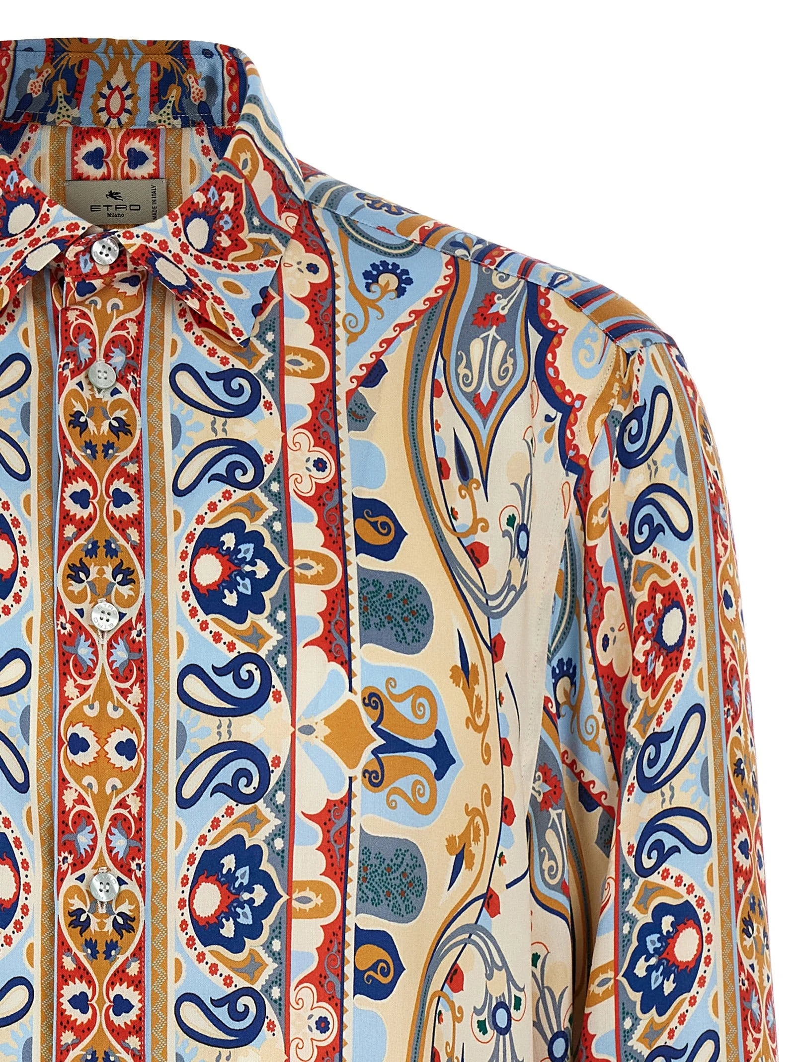 Etro Multicolor Viscose Blouse - L