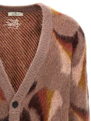 Etro Multicolor Wool Cardigan