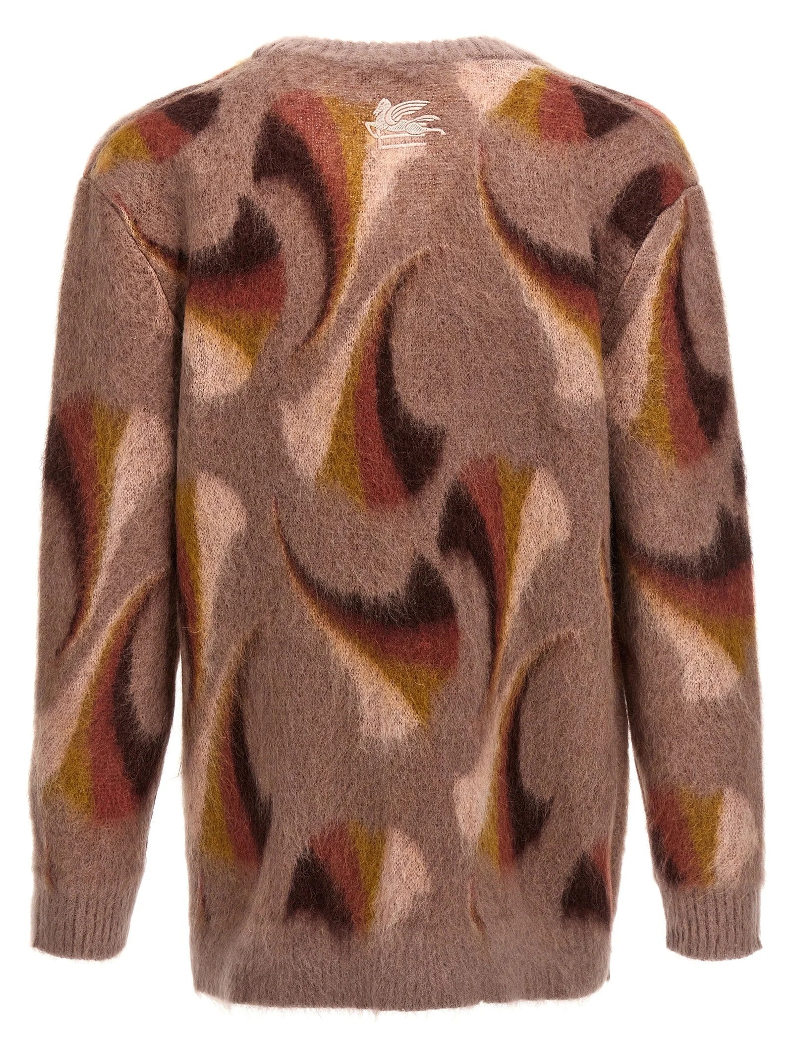 Etro Multicolor Wool Cardigan