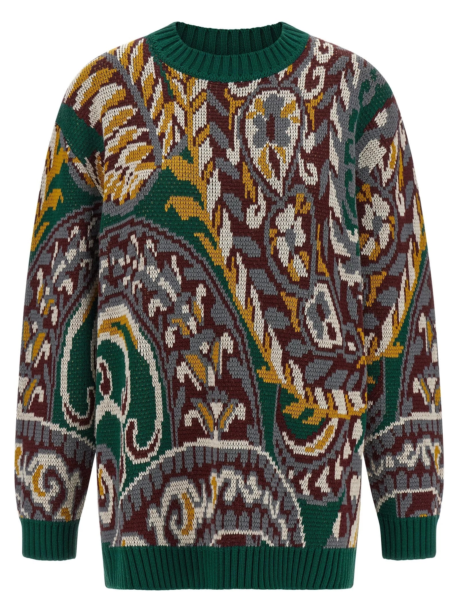 Etro Multicolor Wool Cardigan - IT40