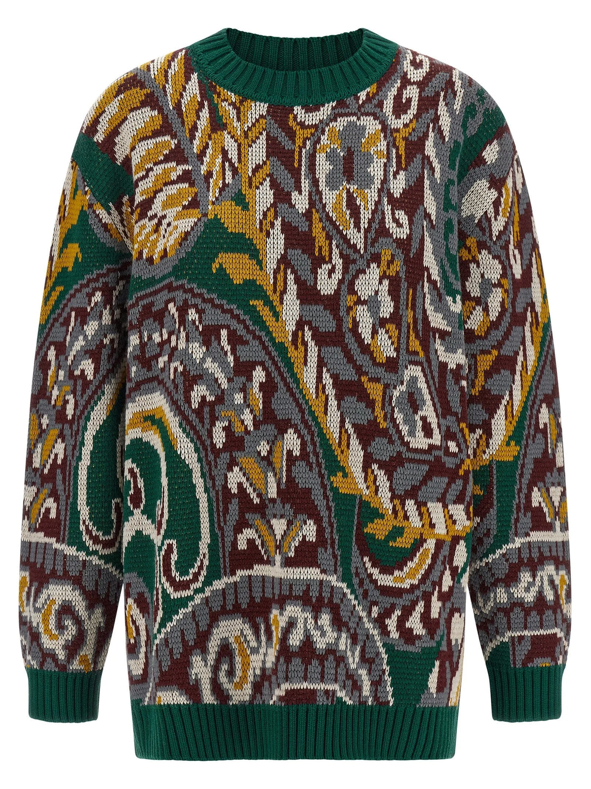 Etro Multicolor Wool Cardigan - IT40
