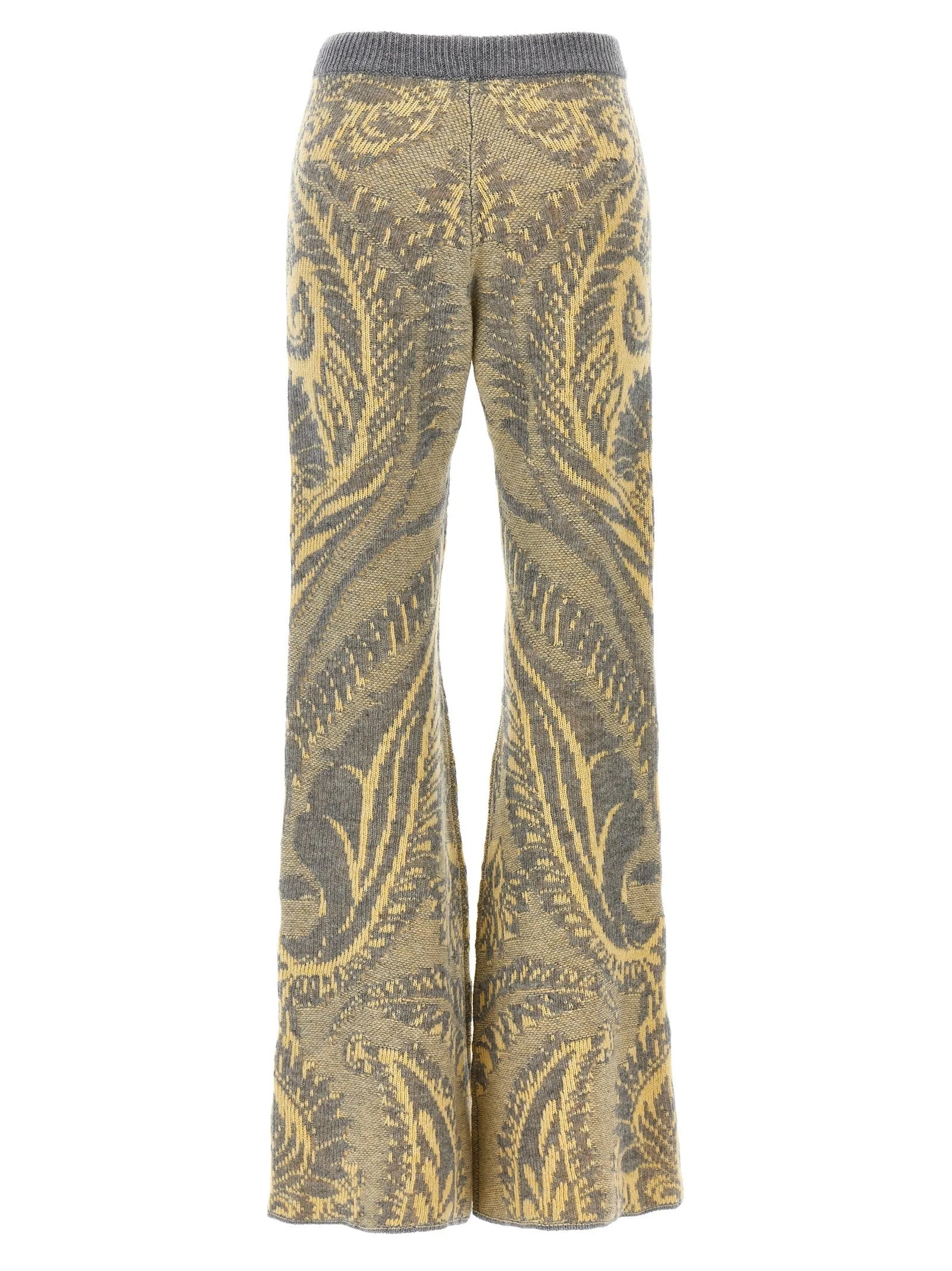 Etro Multicolor Wool Flared Pants - IT38