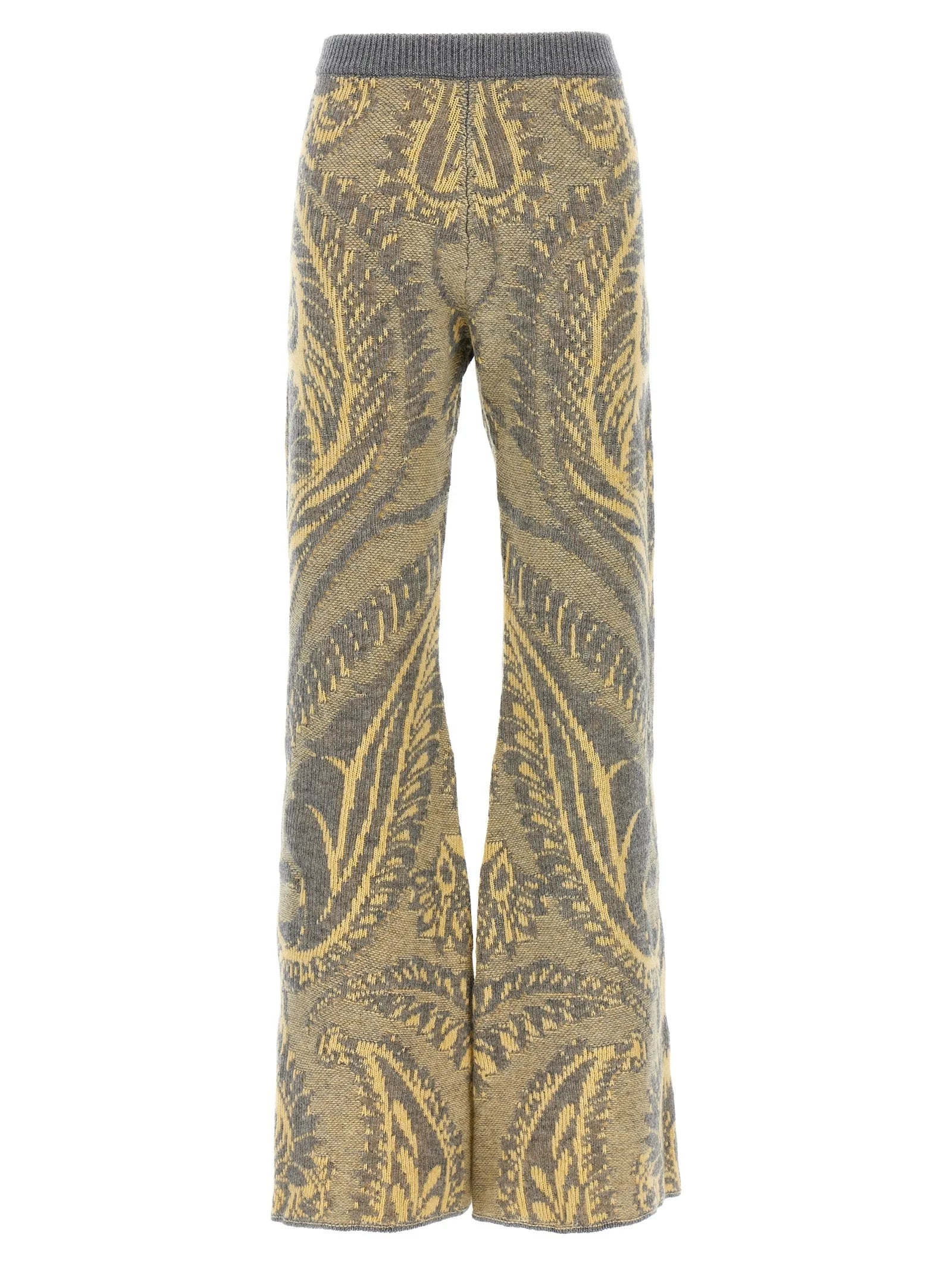 Etro Multicolor Wool Flared Pants - IT38