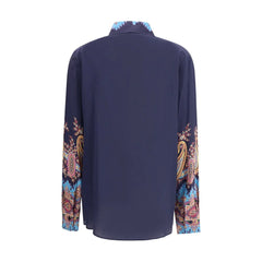 Etro Silk Shirt Paisley print - IT42 | L