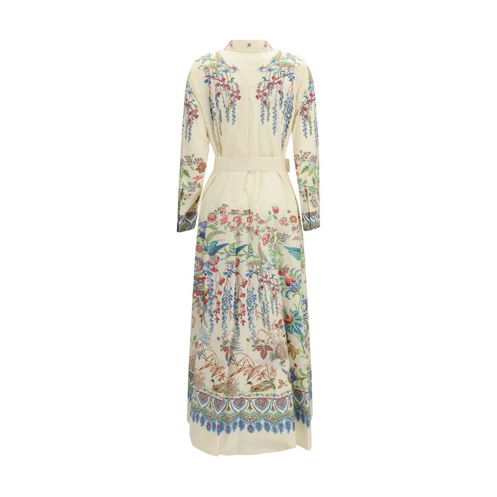 Etro White Cotton Casual Dress - IT40 | M