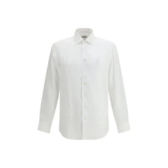 Etro White Linen Dress Shirt