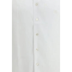 Etro White Linen Dress Shirt