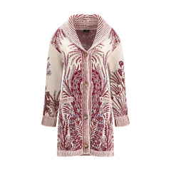 Etro Wool and cotton maxi Cardigan - Cardigans