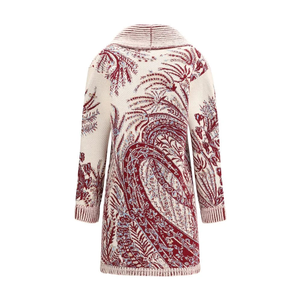 Etro Wool and cotton maxi Cardigan - Cardigans