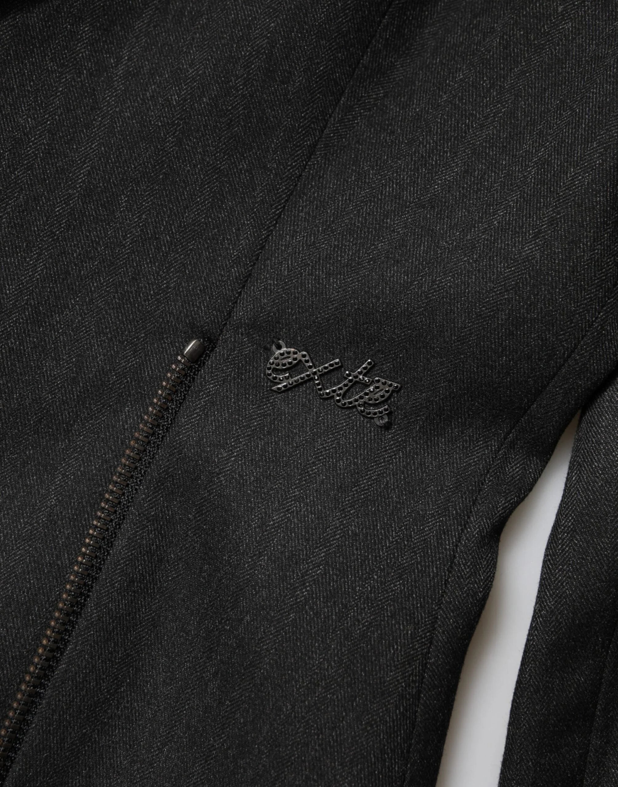 Exte Black Double Breasted Pants Blazer Jacket 2 Piece Suit - IT40|S