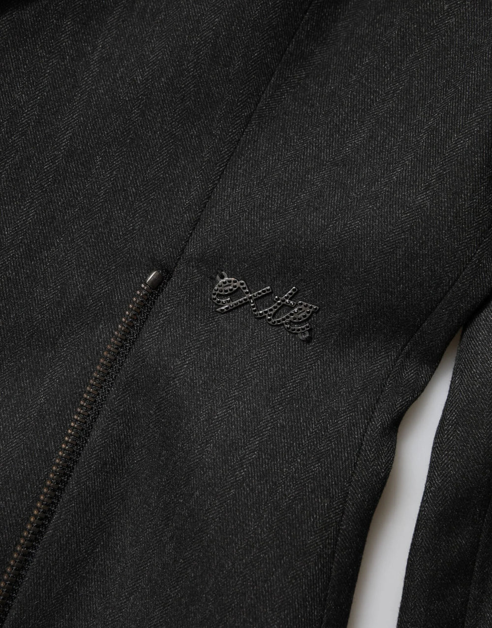 Exte Black Double Breasted Pants Blazer Jacket 2 Piece Suit - IT40|S