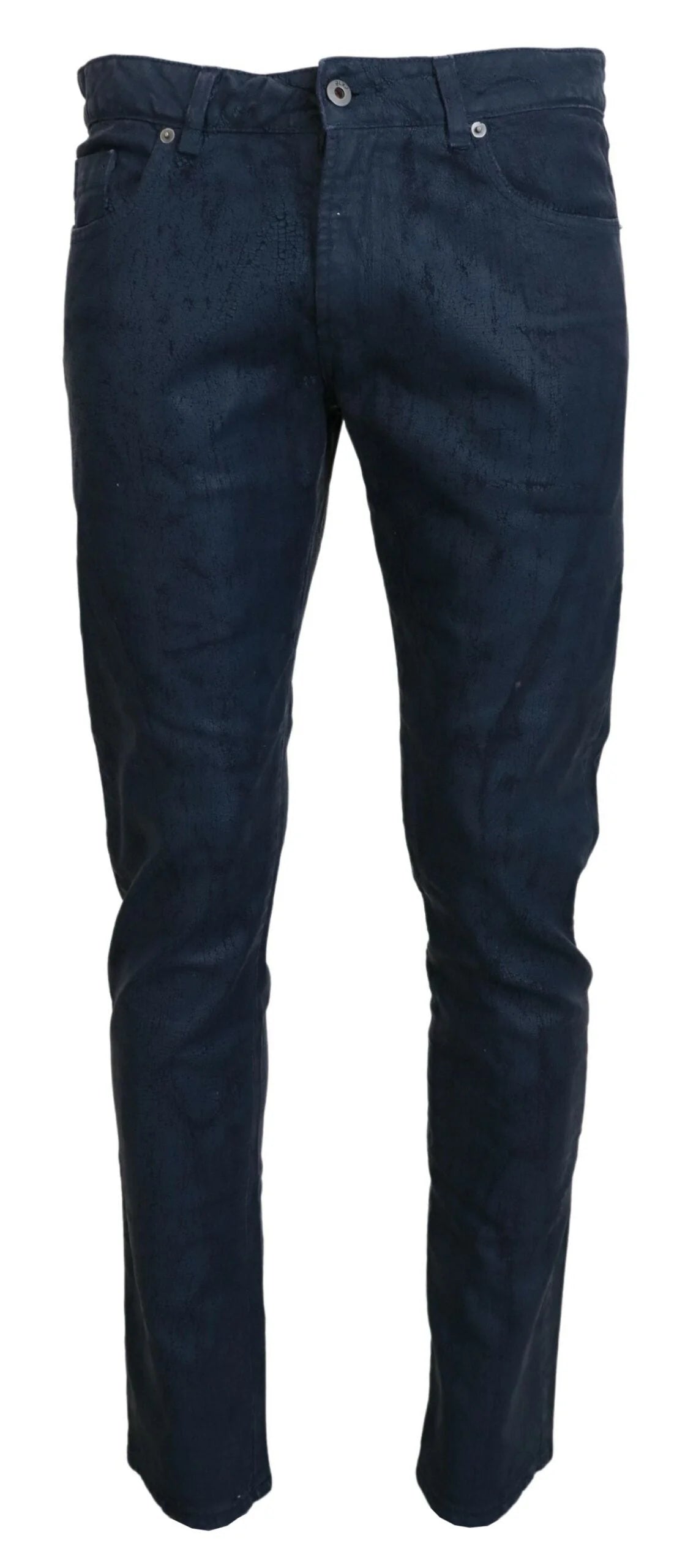Exte Blue Cotton Tapered Slim Fit Men Casual Denim Jeans - IT48 | M - Jeans